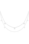 double necklace coins
