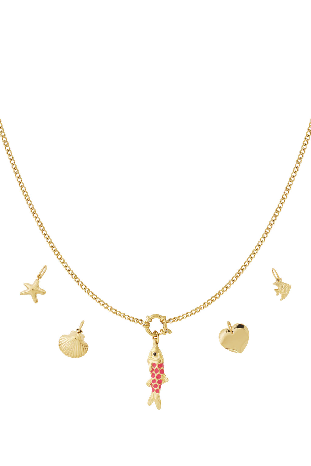 Fish DIY necklace