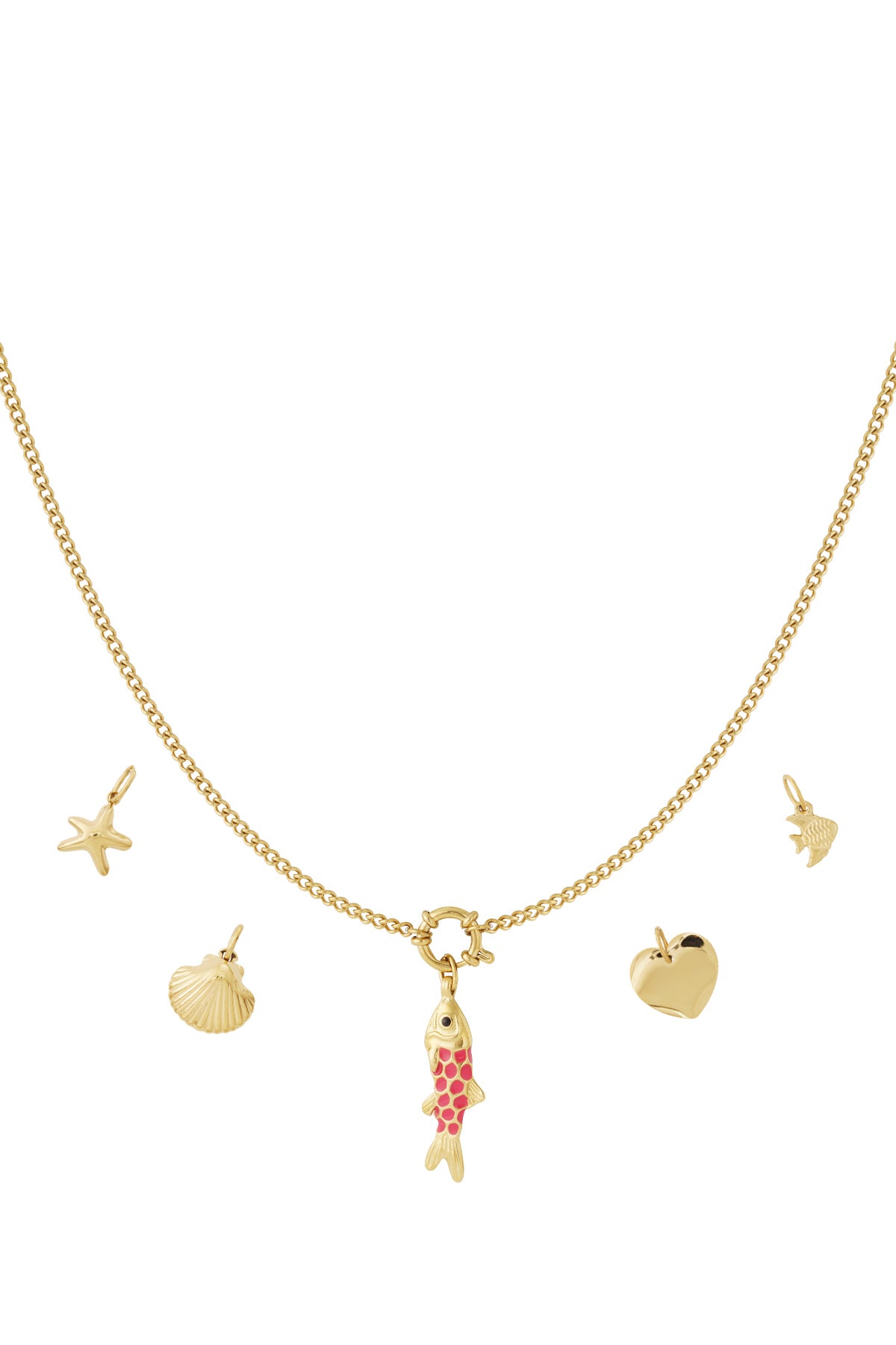 Fish DIY necklace