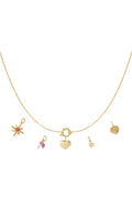 Mini heart DIY necklace