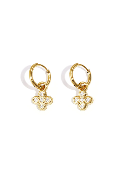 earrings clover class