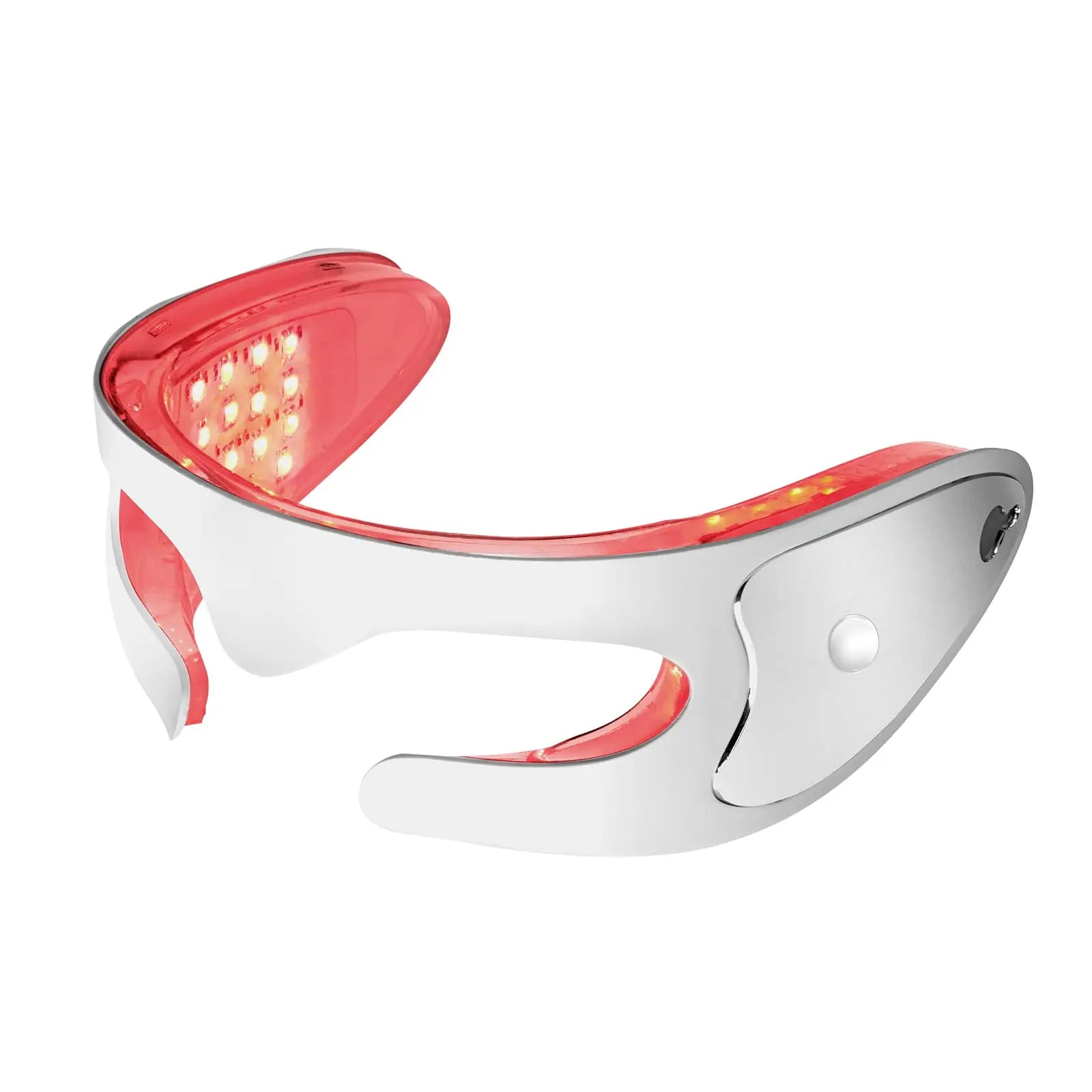 Eye Skincare Massager Vibration Red Light Therapy LED Eye Mask for Lines Wrinkles Dark Circle Removal Beauty Device